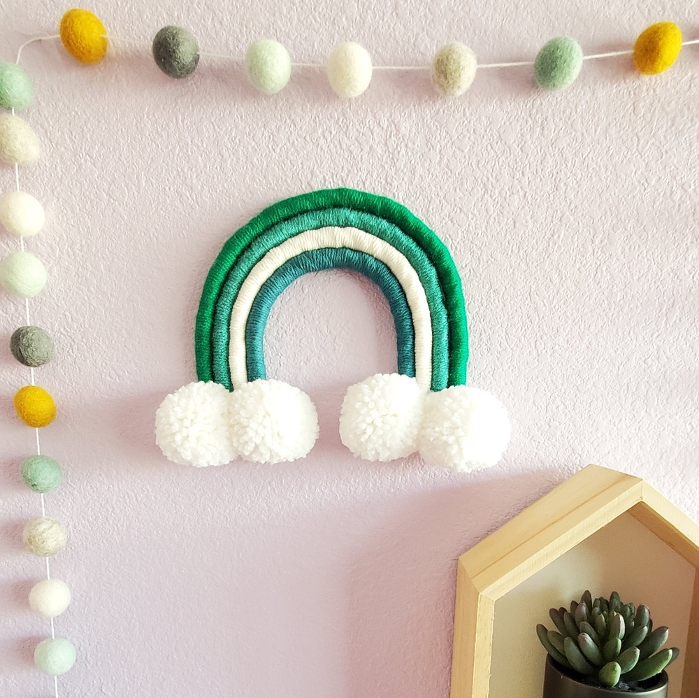 Handmade Rainbow Decor